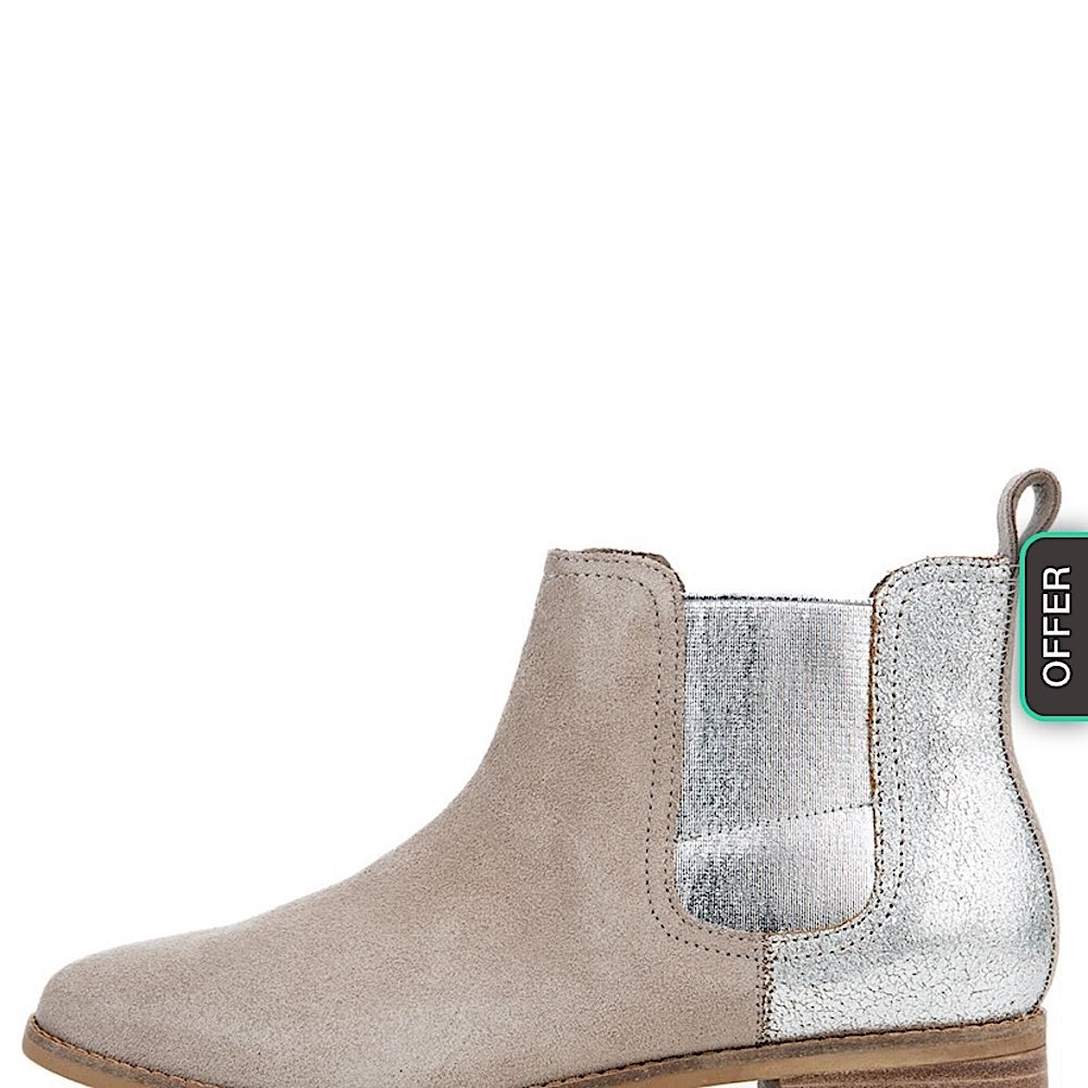 Toms Women's Ella Desert Taupe Suede boots